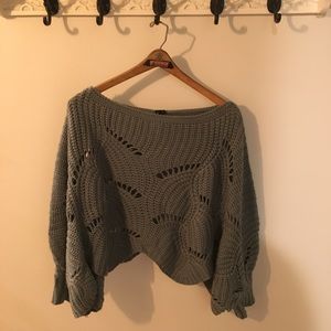 moon&madison Green Sweater